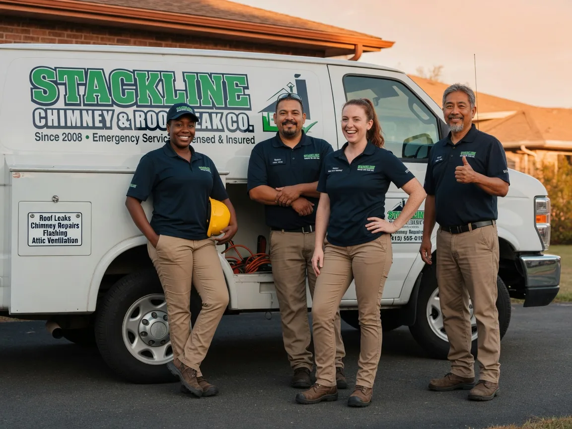 Chimney flashing repair company in Stanfield, NC